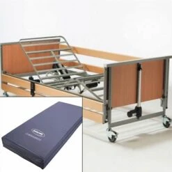 Tilt Profile Bed W/ Med Pressure Risk Mattress