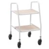 Cream Easy-Grip Kitchen Trolley