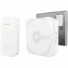 Plug In Door Bell With Kinetic Push White