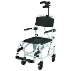 Lightweight Economy Tilt In Space Commode Chair