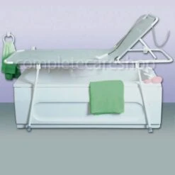 Folding Changing Shower Stretcher With Adjustable Back