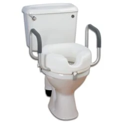 Moulded Toilet Seat W/ Integral Arms