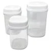 Easy Open Clear Food Containers - Set Of 3