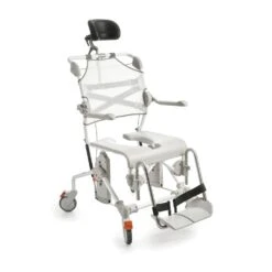 Etac Swift Mobil Tilt-2 Shower Tilting Commode Chair Standard - Includes Pan Holder