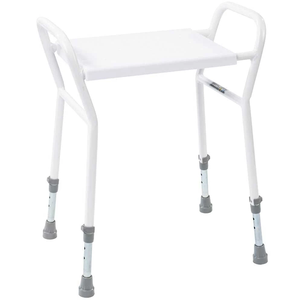 Reinforced Handled Shower Stool