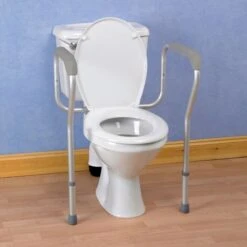 Aluminium Toilet Safety Frame