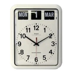 Large Calendar Wall Clock