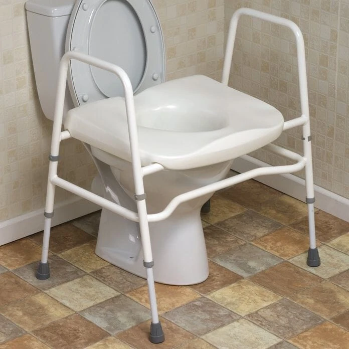 Mowbray Extra Wide Toilet Seat & Frame Free Standing