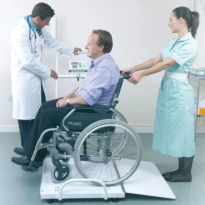 MPWC-300 Marsden Portable Wheelchair Scales With BMI MPWC-300 Marsden Portable Wheelchair Scales With BMI