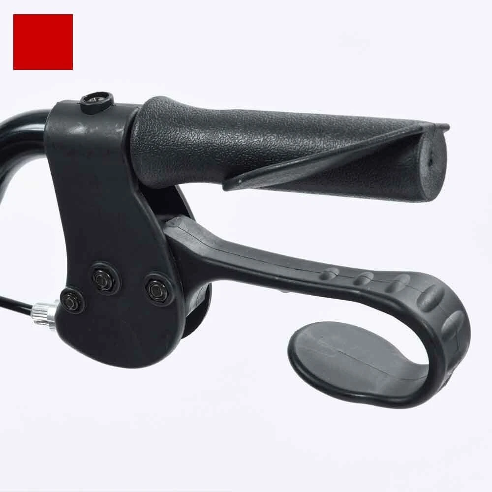 A-Series 4 Wheel Rollator Red - Image 12