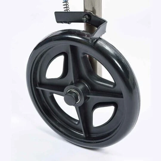 A-Series 4 Wheel Rollator Red - Image 4