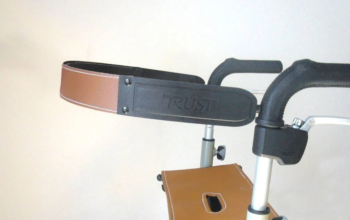 Lets Go Out Rollator Beige And Silver - Image 7