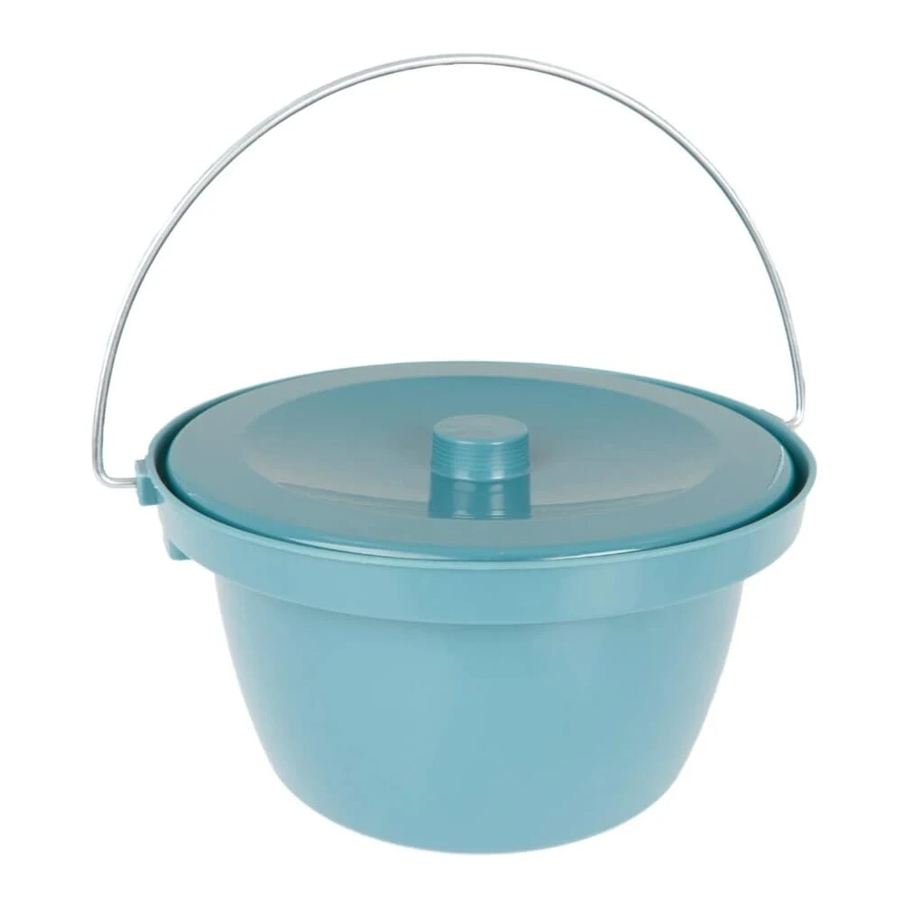 Adjustable Height Comfort Commode With Fixed Armrests - Image 4