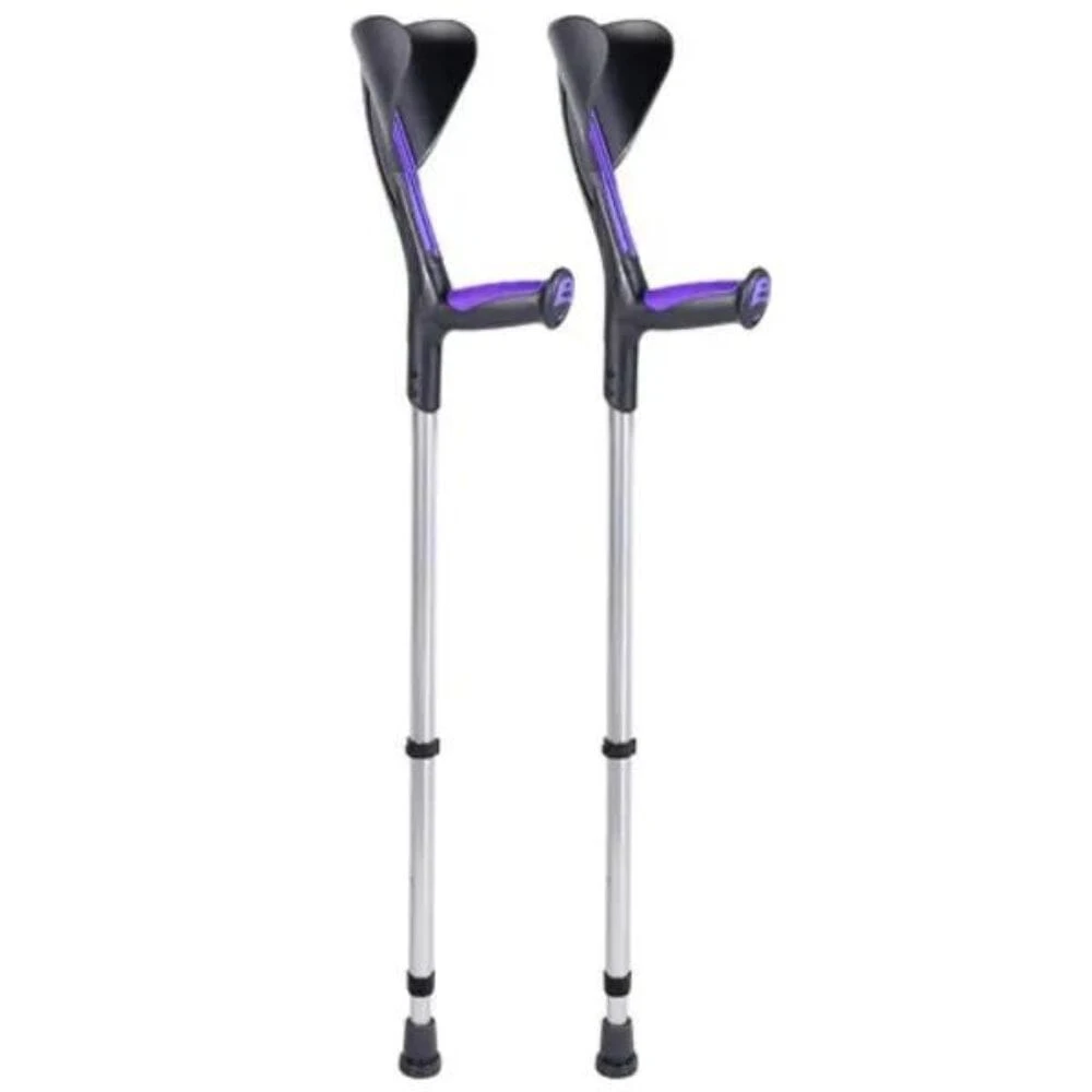 Advance Fashion Elbow Crutches Purple - Image 2