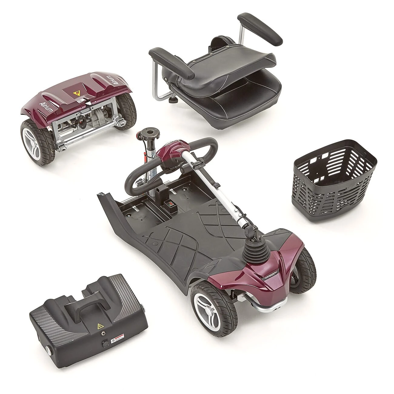 Airium Boot Scooter - Plum - Image 4