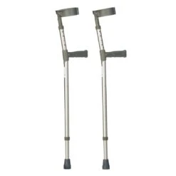 Aluminium Forearm Crutches Double Adjustable Small