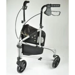 Aluminium Tri Wheel Walker Silver