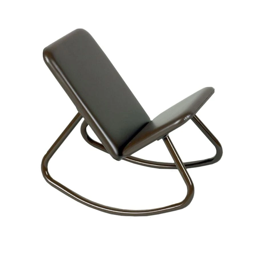 Bexhill Rocker Style Foot Rest Brown PVC