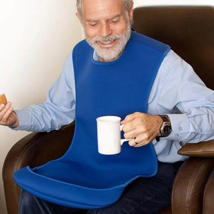 Bibetta PRO80 Waterproof Tabard Bib Blue - Junior - Image 2