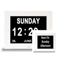 Cognitive LED Dementia Day Clock