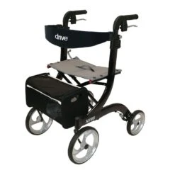 Compact Drive Nitro Rollator Black