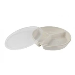 Dish Partition Scoop With Lid