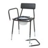 Dovedale Adjustable Height And Detachable Arms Commode