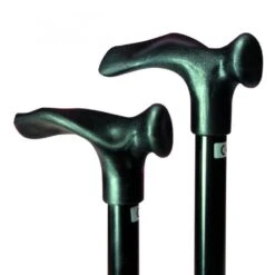 Adjustable Comfort Grip Cane With Small Handle Left Handed
