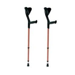 Evolution Fashion Elbow Crutches Pink