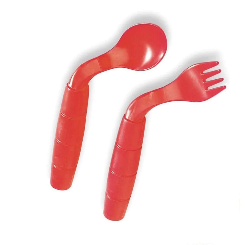 Easi Eaters Curved Utensils Right Handed Utensils - Image 5