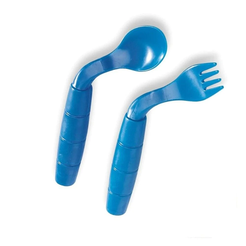 Easi Eaters Curved Utensils Right Handed Utensils - Image 4