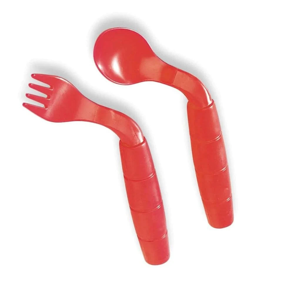 Easi Eaters Curved Utensils Right Handed Utensils - Image 3