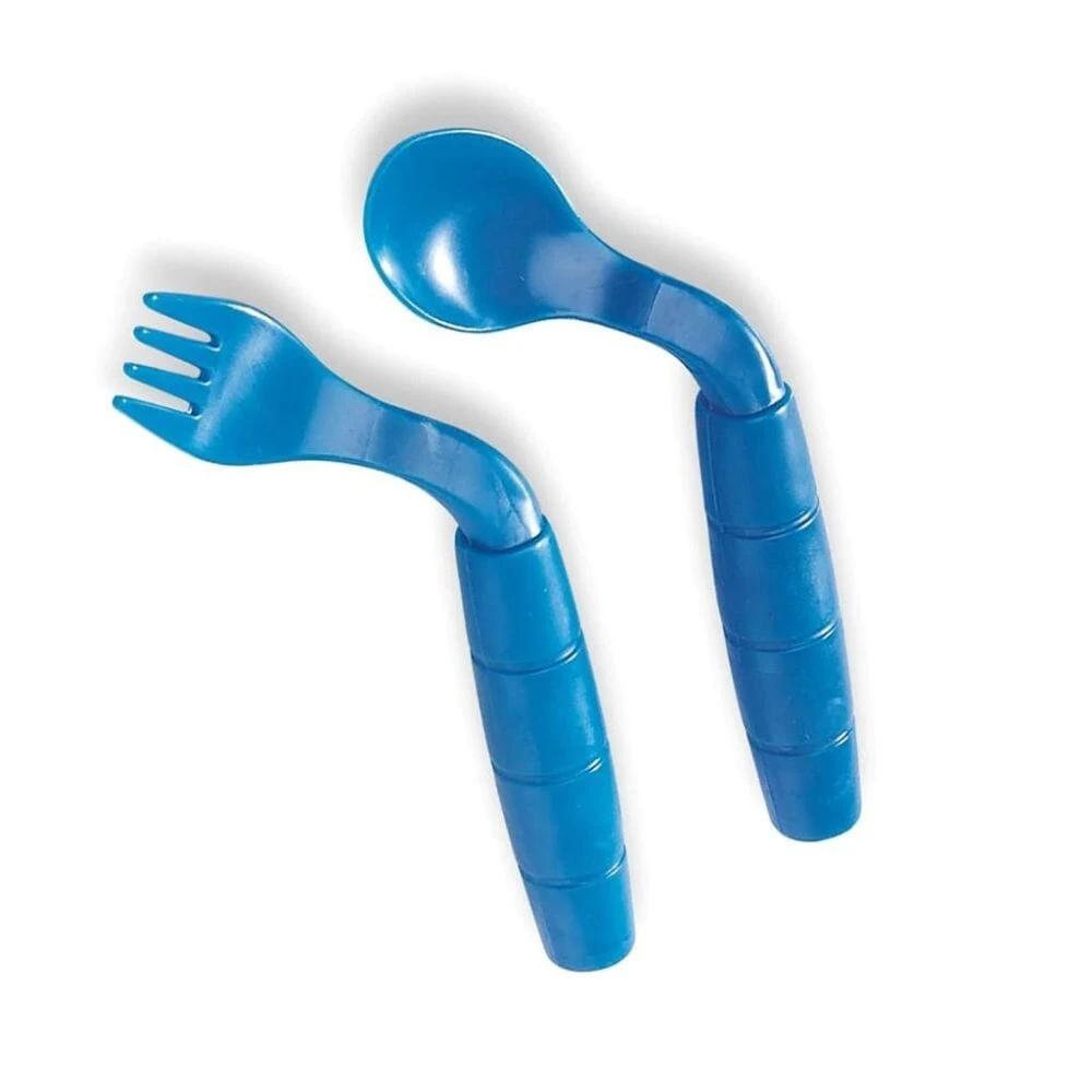 Easi Eaters Curved Utensils Right Handed Utensils - Image 2