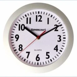 Easy To Read Wall Clock - White - 10 Inch