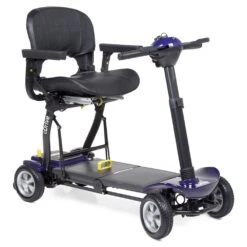 EDrive Folding Mobility Scooter - Purple