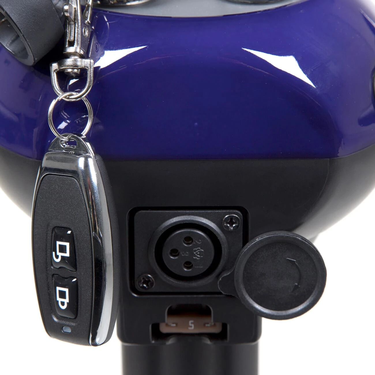 EDrive Folding Mobility Scooter - Purple - Image 8