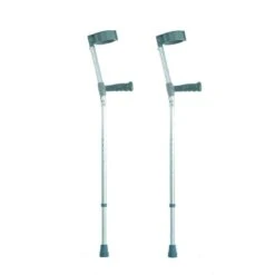 Elbow Crutches With PVC Handles Single Adjustable - Adult