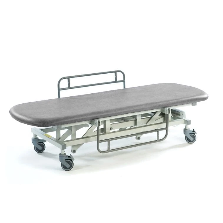 Electric Changing Table With Retractable Wheels Dark Blue Painted - 1520mm - Image 2