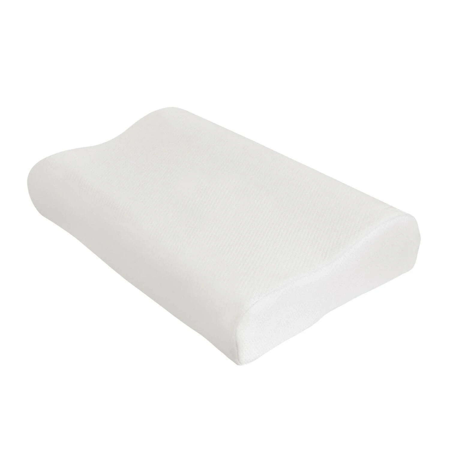 Gel And Memory Foam Contoured Pillow