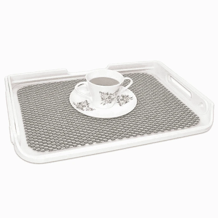 Handi Tray With Textured With Non Slip Mat