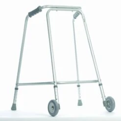 Hospital Frame With Wheels 31-34'' Handgrip Height