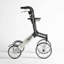 Lets Go Out Narrow Rollator - Black Cream