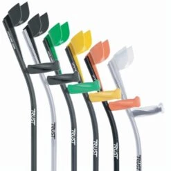 Lets Twist Again Crutches Black And Yellow