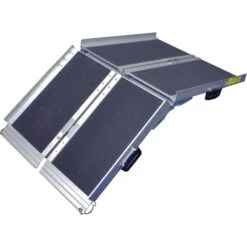 Multi-fold Economy Wheelchair Ramps With Grip Surface 4ft 1220mm