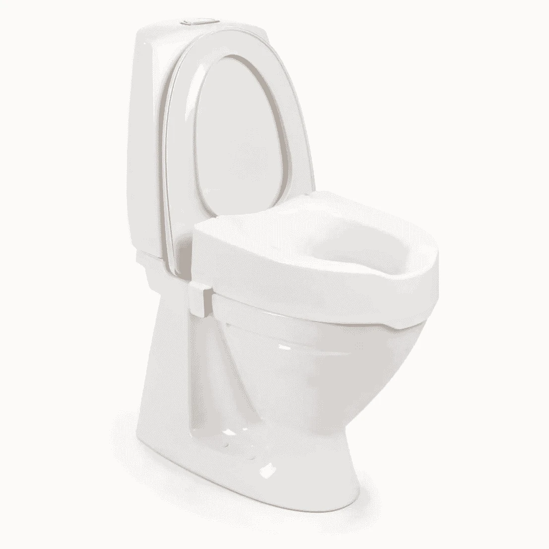 My-Loo Raised Toilet Seat With Brackets 6cm - Image 2