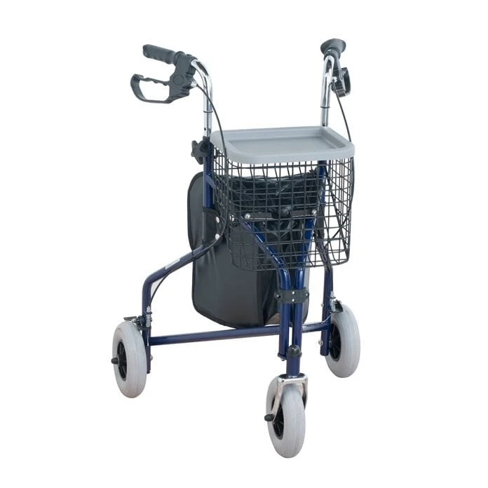 3-Wheel Rollator Blue