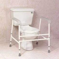 Nuvo Extra Wide Toilet Frame Free Standing