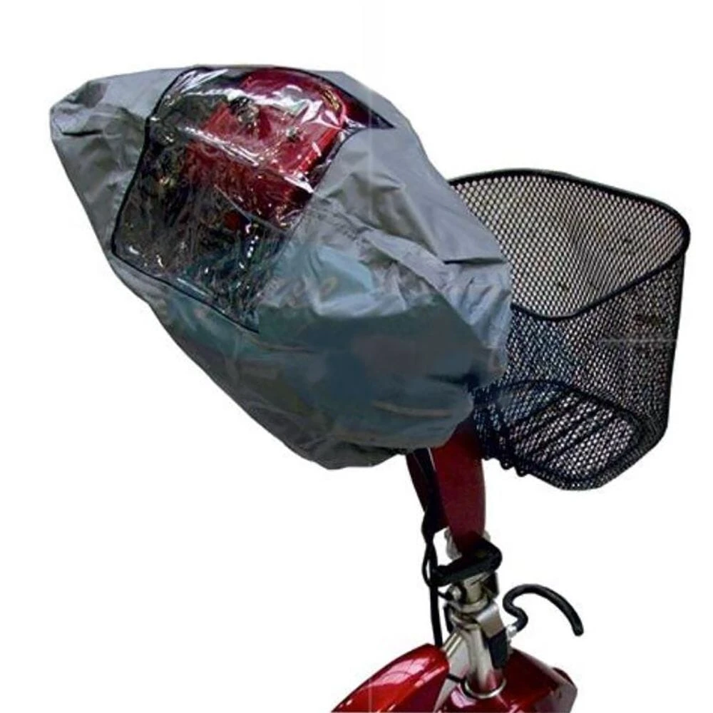 Nylon Cover With See Through Panel Grey