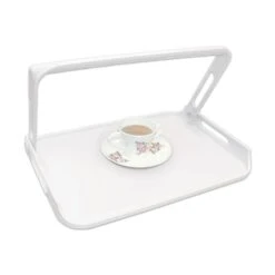 One Hand Tray With Fold Down Handle One Hand Tray With Fold Down Handle