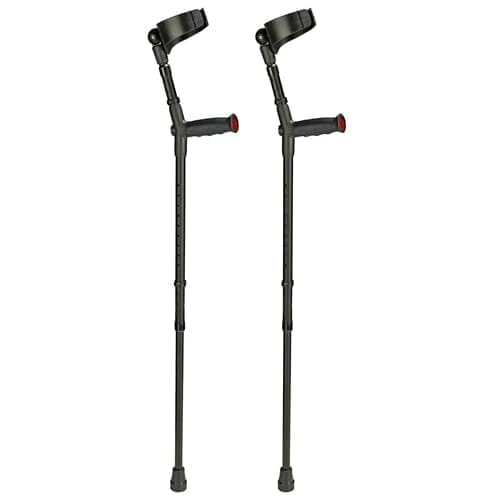 Ossenberg Anti-Rust Crutches Black